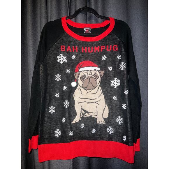 Ugly Christmas Sweater Xmas Size Large - Picture 1 of 3